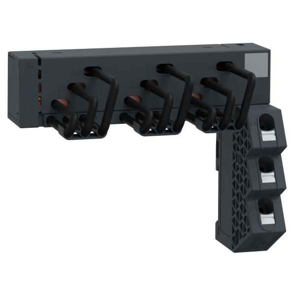 Tesys - optionoption snap in  - 3 dérivation pour jeu de barres rf gv2 63a - Schneider Electric - GV2G3RA