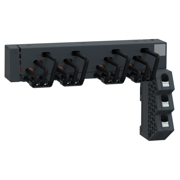 Tesys - optionoption snap in  - 4 dérivation pour jeu de barres rf gv2 63a - Schneider Electric - GV2G4RA