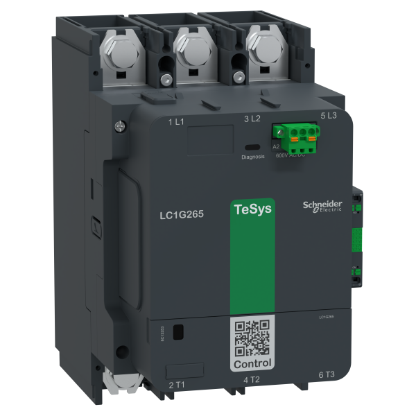 Tesys giga, 3p(3no), 265a, bobine ac/dc 600v, standard - Schneider Electric - LC1G265XXEN