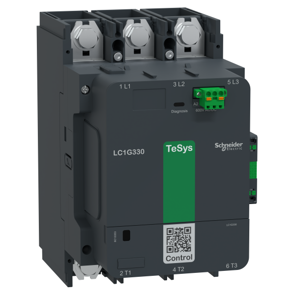 Tesys giga, 3p(3no), 330a, bobine ac/dc 600v, standard - Schneider Electric - LC1G330XXEN