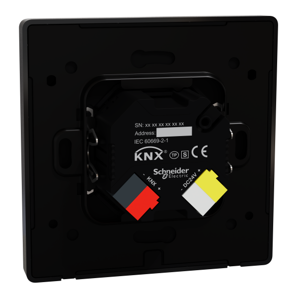 Spacelogic knx - ecran tactile 4 pouces - contrôle et affichage - secure - Schneider Electric - MTN6215-0410S