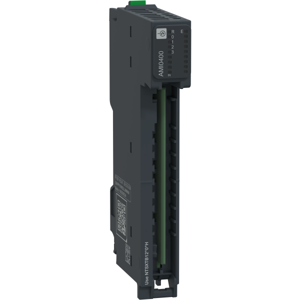 Edge i/o nts module seul entrée ana 4 voies, courant/tension, 2fils - Schneider Electric - NTSAMI0400