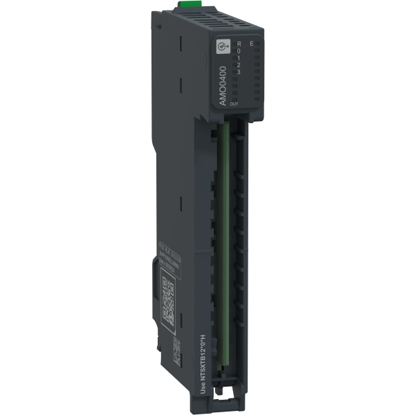 Edge i/o nts module seul sortie ana 4 voies, courant/tension, 2fils - Schneider Electric - NTSAMO0400