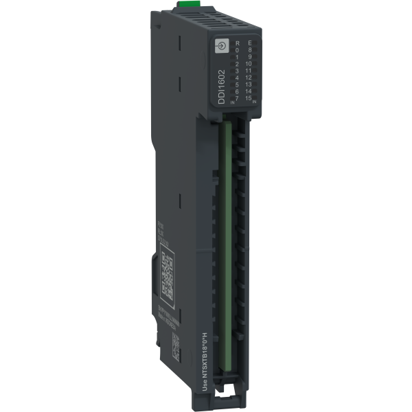 Edge i/o nts module seul entrée tor 16 voies,24vdc, sink, 1fils - Schneider Electric - NTSDDI1602