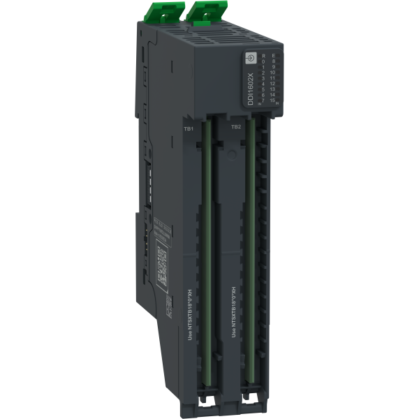 Edge i/o nts module+base entrée tor 16 voies,24vdc, sink, 1/2/3fils - Schneider Electric - NTSDDI1602XK