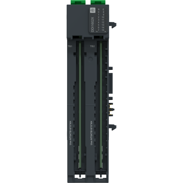 Edge i/o nts module+base entrée tor 16 voies,24vdc, sink, 1/2/3fils - Schneider Electric - NTSDDI1602XK