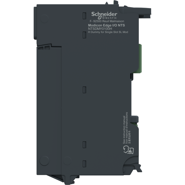 Edge i/o nts module seul factice 1slot  - durcie - Schneider Electric - NTSDMY0100H