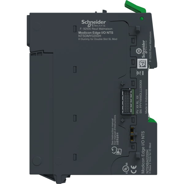 Edge i/o nts module+base factice 2slots  - durcie - Schneider Electric - NTSDMY0200HK