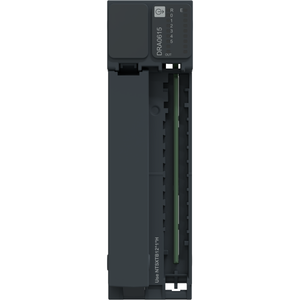Edge i/o nts module seul sortie relais 6 voies, no, 5 à 125vdc, 24 à 240vac, 2a - Schneider Electric - NTSDRA0615