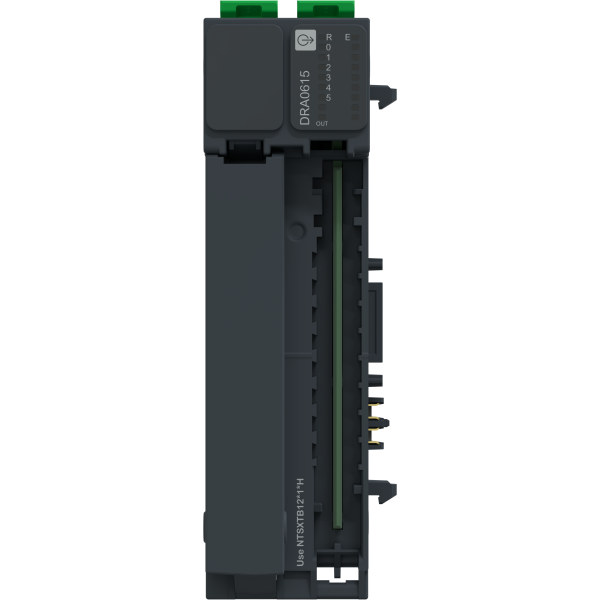 Edge i/o nts module+base sortie relais 6 voies, no, 5 à 125vdc, 24 à 240vac, 2a - Schneider Electric - NTSDRA0615K