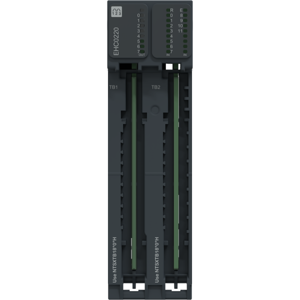 Edge i/o nts module seul entrée compt rap. 2 voies,24vdc, 250khz, 4e aux, 8s aux - Schneider Electric - NTSEHC0220