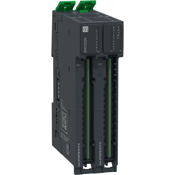 Edge i/o nts module+base entrée compt rap. 2 voies,24vdc, 250khz, 4e aux, 8s aux - Schneider Electric - NTSEHC0220K