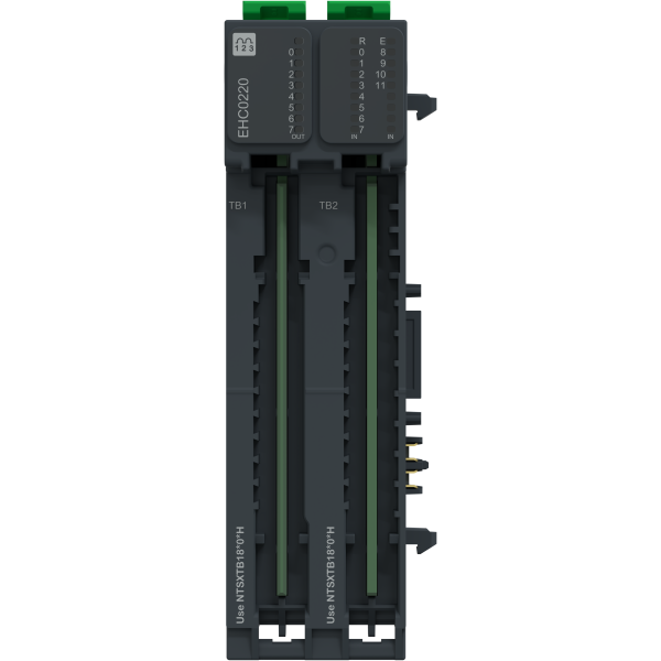Edge i/o nts module+base entrée compt rap. 2 voies,24vdc, 250khz, 4e aux, 8s aux - Schneider Electric - NTSEHC0220K
