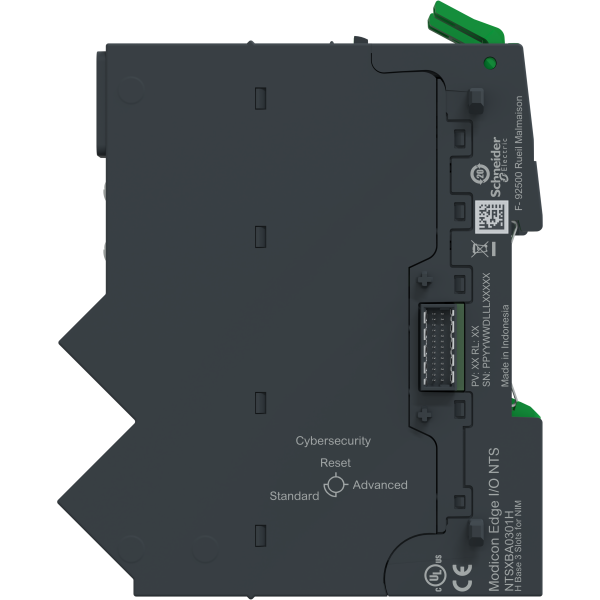 Edge i/o nts tête de station+base+term, ethernetip/mbtcp 100mbps,2rj45- durcie - Schneider Electric - NTSNEC1200HK
