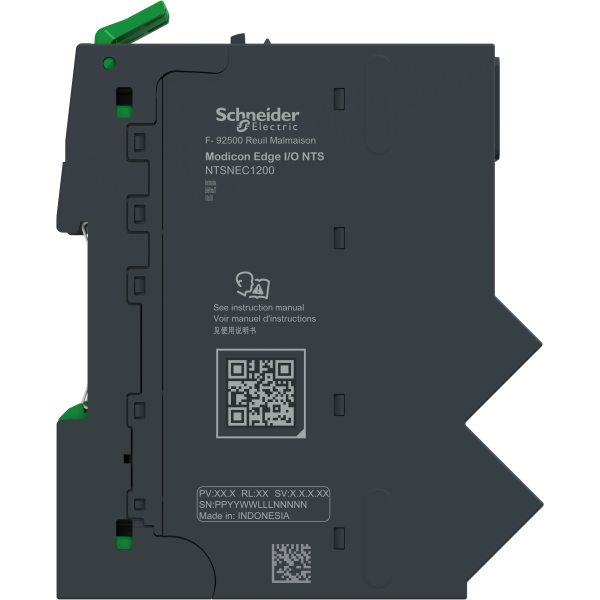Edge i/o nts tête de station+base+term, ethernetip/modbustcp 100mbps,2rj45 - Schneider Electric - NTSNEC1200K