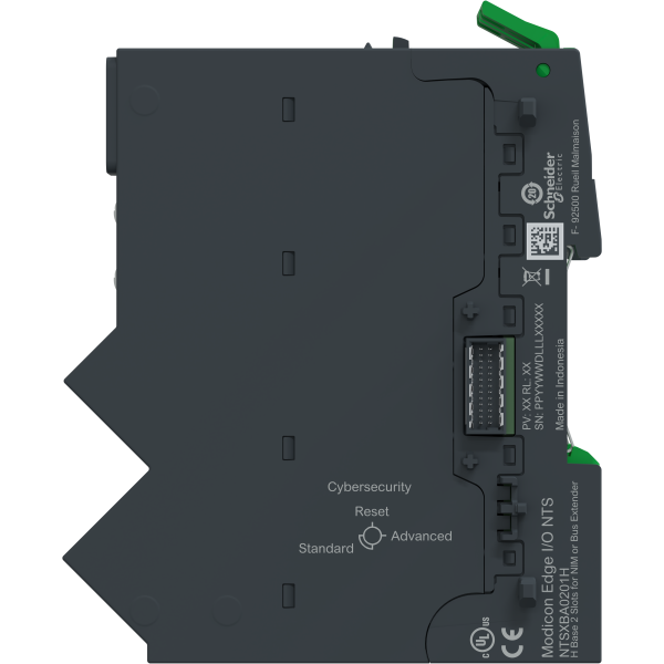 Edge i/o nts tête de station+base+term, ethernetip/modbustcp 100mbps,2rj45 - Schneider Electric - NTSNEC1200K