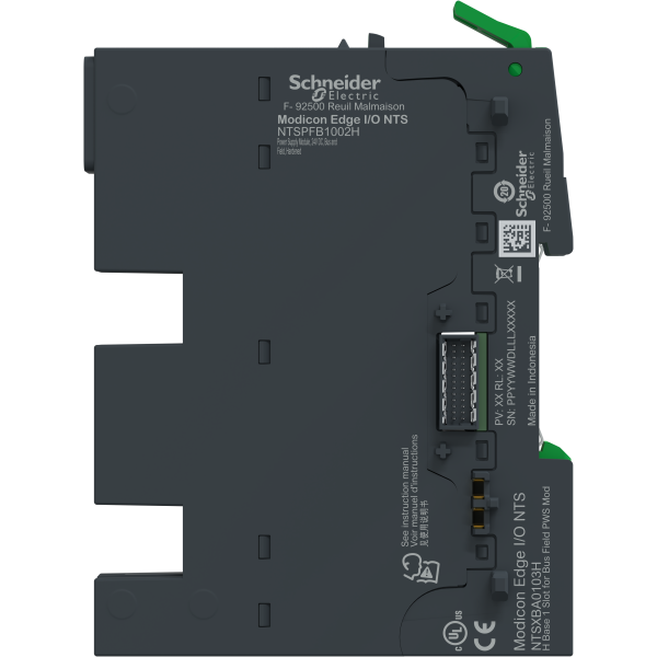 Edge i/o nts module+base alimentation,24v dc, bus et modules - durcie - Schneider Electric - NTSPFB1002HK