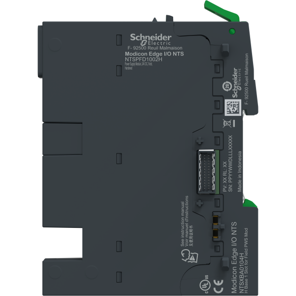 Edge i/o nts module+base alimentation,24v dc, modules - durcie - Schneider Electric - NTSPFD1002HK
