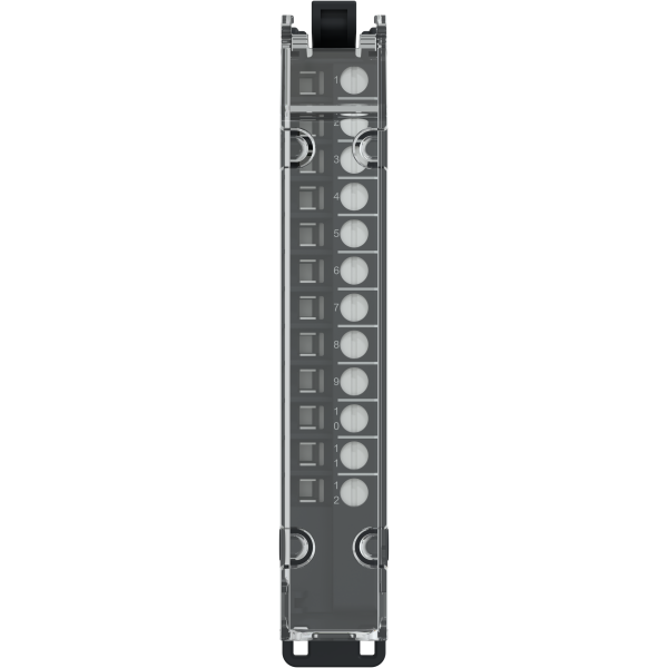 Edge i/o nts connecteur 12pts à vis 5mm dc avec capot - durcie - Schneider Electric - NTSXTB12001H