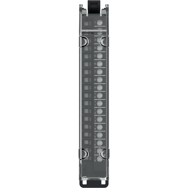 Edge i/o nts connecteur 18pts à vis 3,81mm ac avec capot - durcie - Schneider Electric - NTSXTB18001H