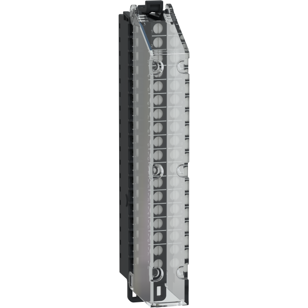 Edge i/o nts connecteur 18pts à vis 5mm dc avec capot - durcie - Schneider Electric - NTSXTB18001XH