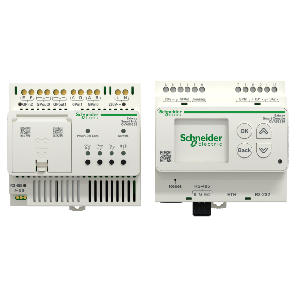 Exiway smart system - combiné smart hub + smart console - Schneider Electric - OVA53235