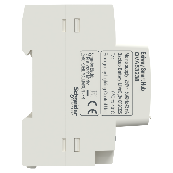 Exiway smart hub - unité de contrôle de la centrale de gestion smart system - Schneider Electric - OVA53238