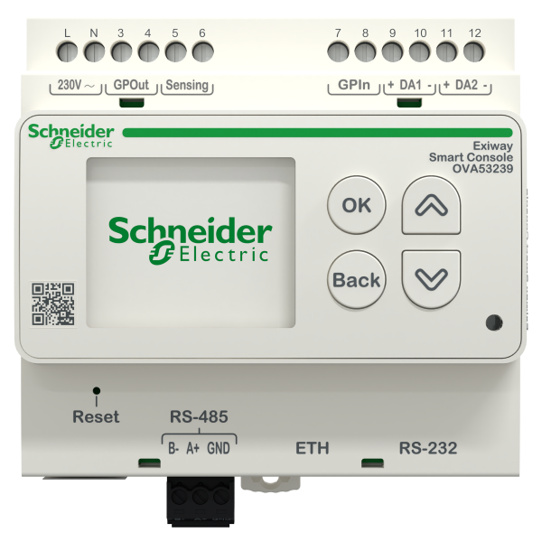 Exiway smart console - contrôleur de ligne de centrale de gestion smart system - Schneider Electric - OVA53239