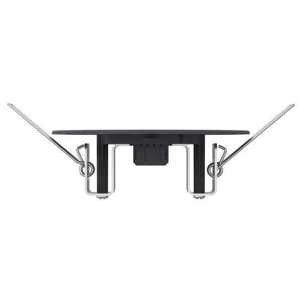 Exiway smartbeam - bloc ambiance encastré sati 550lm - 1h - ip42 - ik04 - noir - Schneider Electric - OVA59303B