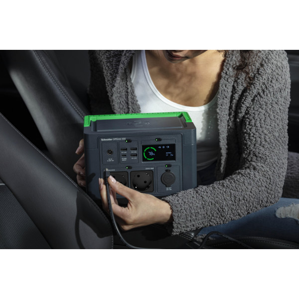 Schneider offgrid 330, station electrique portable, 230v, 332wh lithium-ion, lcd - Schneider Electric - PPS330-GR