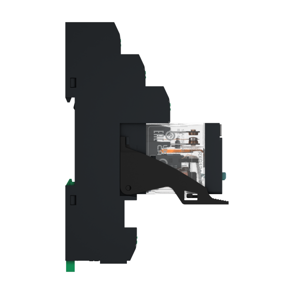 Harmony rxg - relais embroc+embase push in - test + del - 1of 10a - 230vac - Schneider Electric - RXG12P7PVP