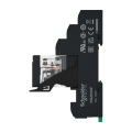 Harmony relay rxg - relais embrochable+embase push in - del - 1of 10a - 24vdc - Schneider Electric - RXG13BDPVP