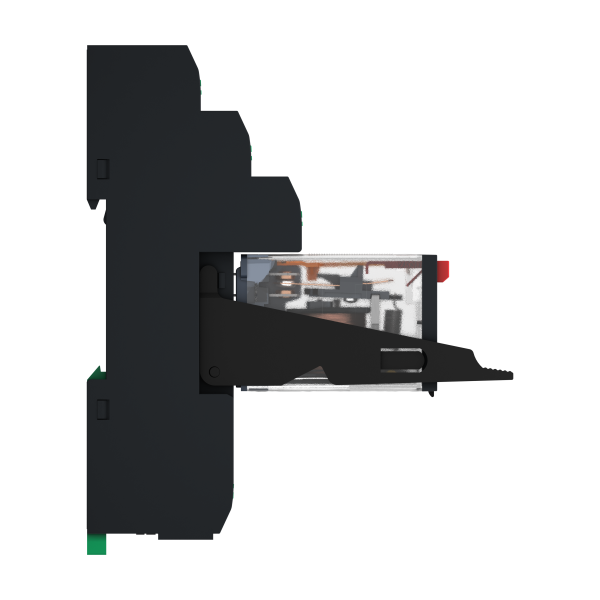 Harmony easy relais + emb pushin cont séparés - 2of - 12a - test+led - 24vac - Schneider Electric - RXM2AB2B7PVP