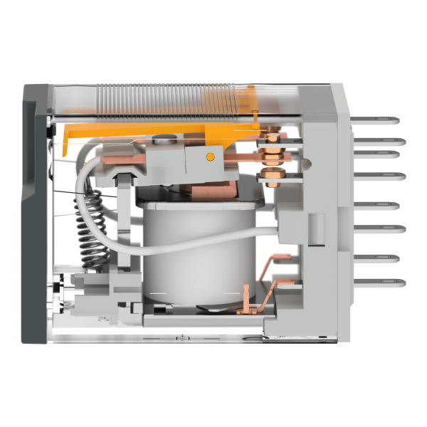 Harmony relay rxm2l - relais miniature - embrochable - 2of - 5a - 120vca - Schneider Electric - RXM2LB1F7