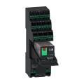 Harmony easy relais + emb pushin cont séparés - 4of - 6a - test+led - 24vac - Schneider Electric - RXM4AB2B7PVP