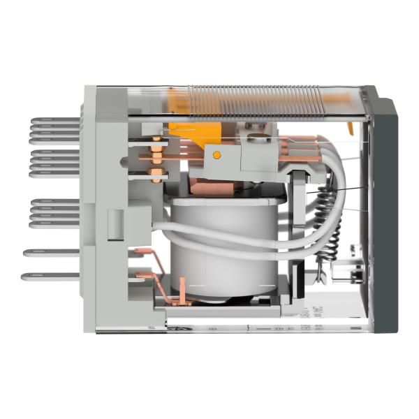 Harmony relay rxm4l - relais miniature - embrochable - 4of - 3a - 230vca - Schneider Electric - RXM4LB1P7