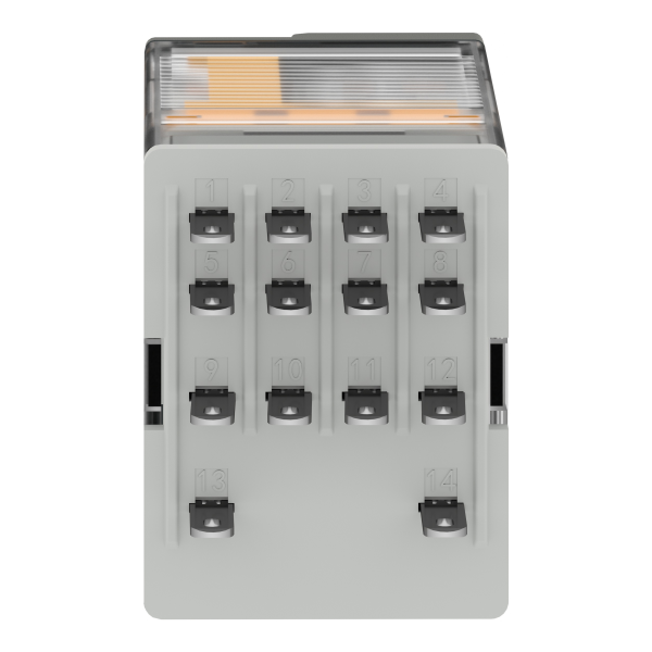 Harmony relay rxm4l - relais miniature - embrochable - 4of - 3a - 230vca - led - Schneider Electric - RXM4LB2P7