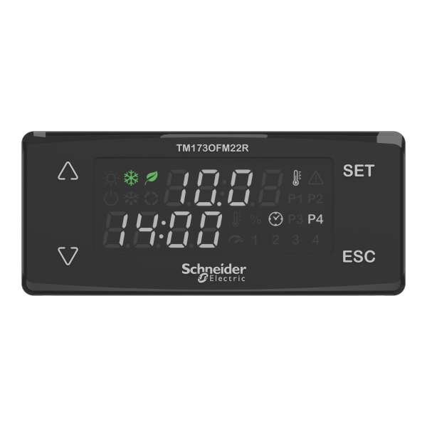 Contrôleurs logiques m173 optimized montage en façade 22 e/s , 2 rs485 - Schneider Electric - TM173OFM22R
