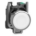 Harmony xb4 - bouton poussoir à impulsion - Ø22 - blanc - 1f - push in - Schneider Electric - XB4BA115