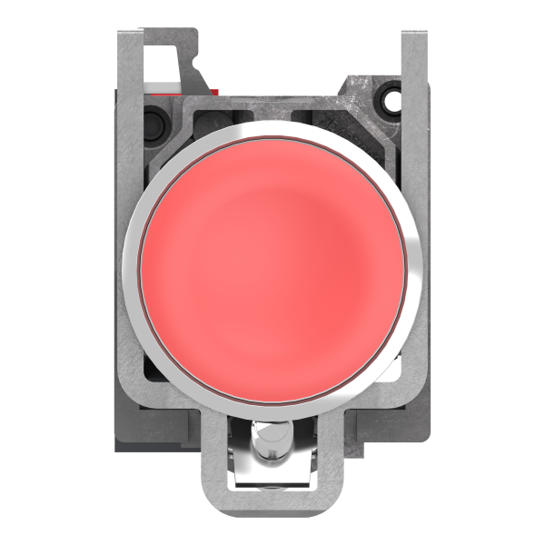 Harmony xb4 - bouton poussoir à impulsion - Ø22 - rouge - 1o - push in - Schneider Electric - XB4BA425