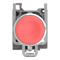 Harmony xb4 - bouton poussoir à impulsion - Ø22 - rouge - 1o - push in - Schneider Electric - XB4BA425