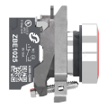 Harmony xb4 - bouton poussoir à impulsion - Ø22 - rouge - 1o - push in - Schneider Electric - XB4BA425