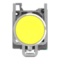 Harmony xb4 - bouton poussoir à impulsion - Ø22 - jaune - 1f - push in - Schneider Electric - XB4BA515