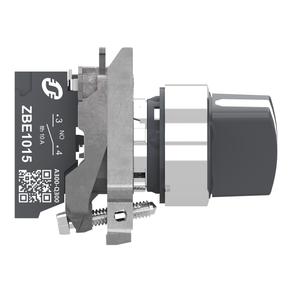 Harmony xb4 - bouton tournant à manette - 2 pos à rap. - noir - 1f - push in - Schneider Electric - XB4BD415