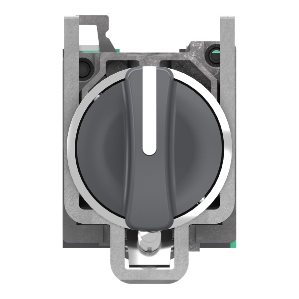 Harmony xb4 - bouton tournant à manette - Ø22 - 3 pos rap c - noir - 2f - pushin - Schneider Electric - XB4BD535