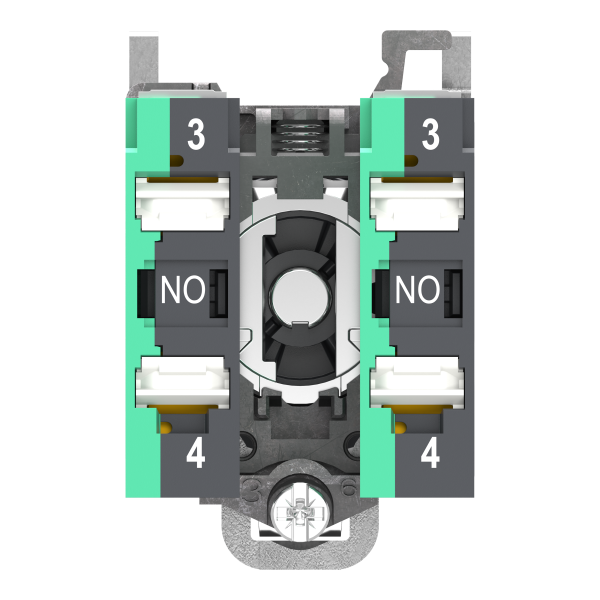 Harmony xb4 - bouton à clé 455 - Ø22 - 3 pos fix - retr c - 2f - push in - Schneider Electric - XB4BG335