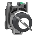 Harmony xb4 - bouton à clé 455 - Ø22 - 2 pos à rap. - retr g - 1f - push in - Schneider Electric - XB4BG615