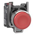 Harmony xb4 - bouton poussoir à impulsion - dépassant - rouge - 1o - push in - Schneider Electric - XB4BL425