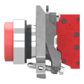 Harmony xb4 - bouton poussoir à impulsion - dépassant - rouge - 1o - push in - Schneider Electric - XB4BL425