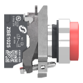 Harmony xb4 - bouton poussoir à impulsion - dépassant - rouge - 1o - push in - Schneider Electric - XB4BL425